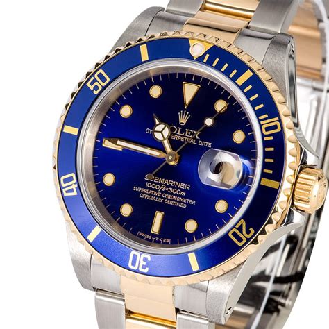 mens rolex blue face submariner|blue face submariner rolex used.